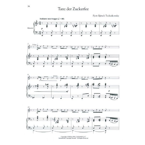 Hal Leonard Tschaikowski Nussknacker Violi