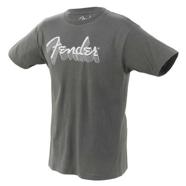 Fender T-Shirt Reflective Charcoal XL