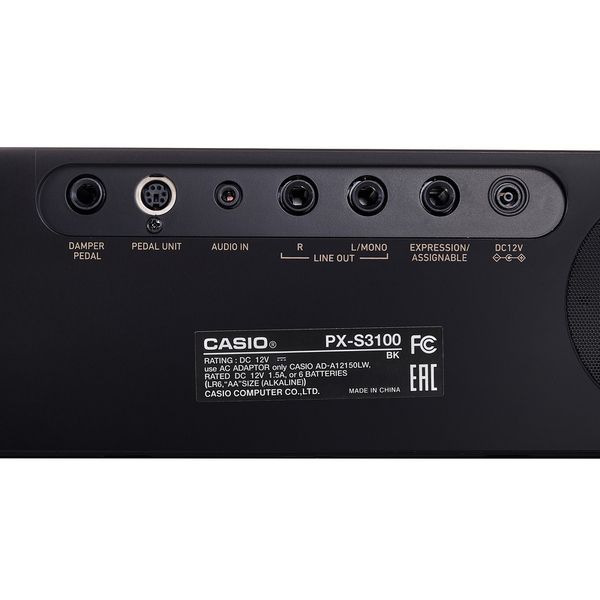Casio PX-S3100 BK Deluxe Bundle