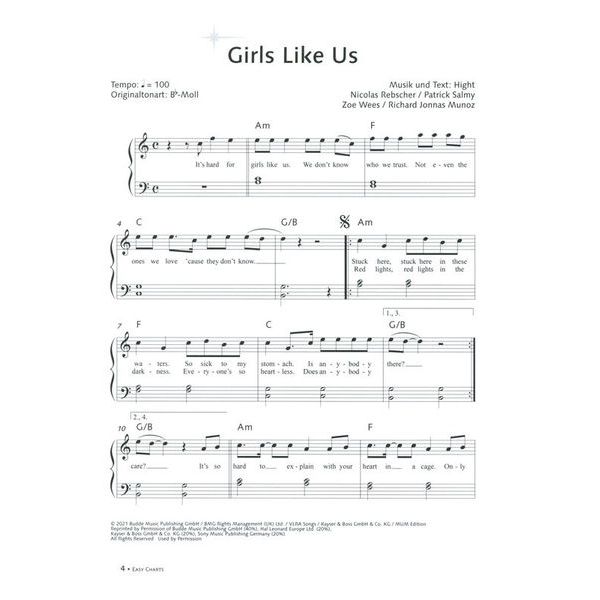 Music Factory Easy Charts 12