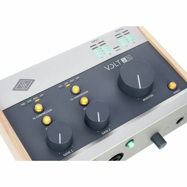 Universal Audio Volt 276 Portable 2x2 USB Audio/MIDI Interface with  Built-In Compressor