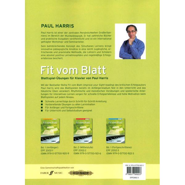 Edition Peters Fit vom Blatt 3