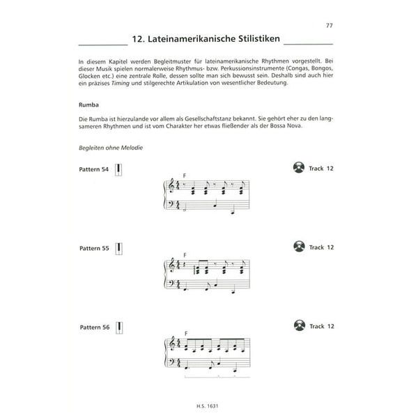 Sikorski Musikverlage Song-Playing Patterns Piano