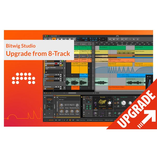 Bitwig Studio Upgrade 8-Track