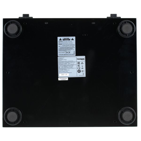 Thorens TD 102 A – Giradischi Completamente Automatico In Nero Lucido, Con Braccio In Carbonio, Preamplificatore Phono Integrato E Testina Audio-Technica AT-VM95E