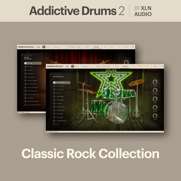 XLN Audio AD 2 Classic Rock Collection