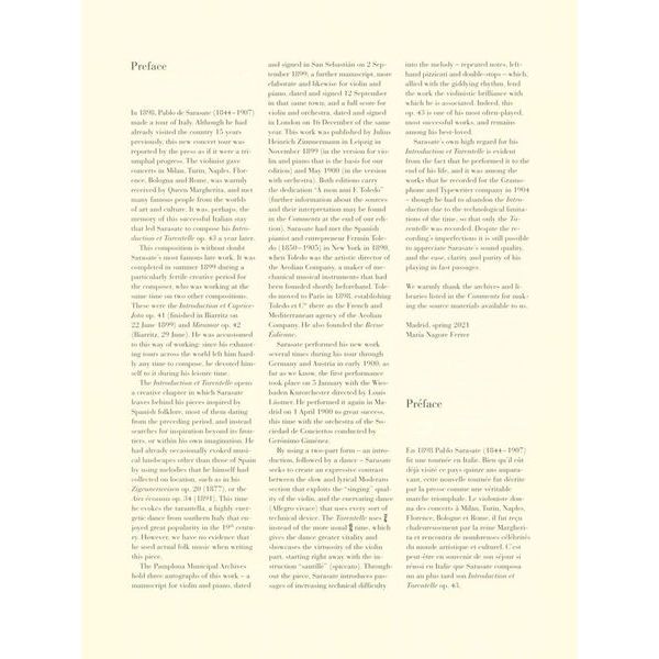 Henle Verlag Sarasate Introduction Op. 43