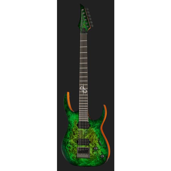 Solar Guitars S1.6 LB-27 Lime Burst Matte
