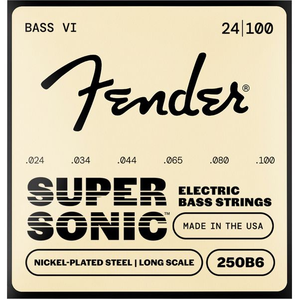 Fender 250B6 NPS Bass VI 24-100