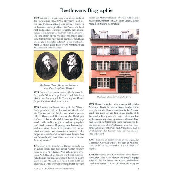 Acoustic Music Books Beethoven Masterworks Guitar