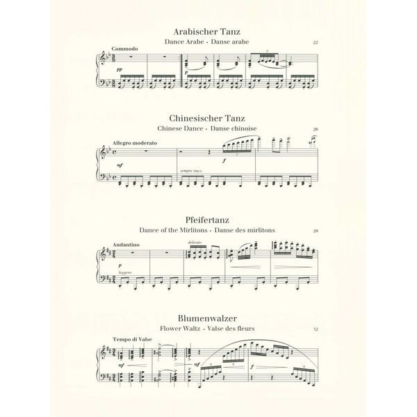 Schott Tschaikowsky Nussknacker-Suite