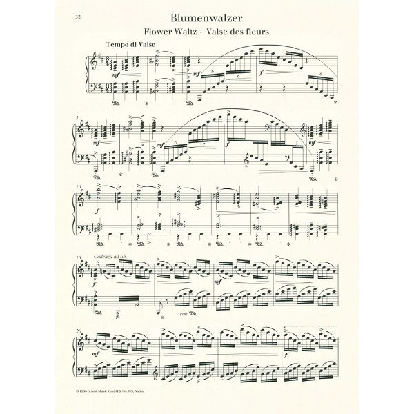 Schott Tschaikowsky Nussknacker-Suite