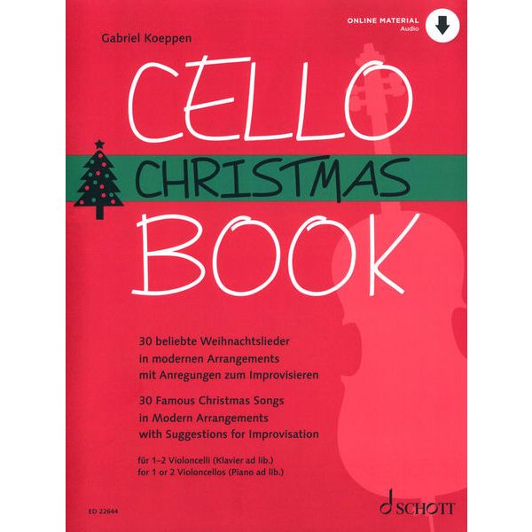 Schott Cello Christmas Book