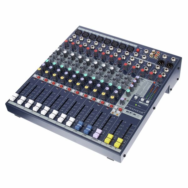 Soundcraft EFX8「硬派でエフェクトが綺麗なアナログミキサー」