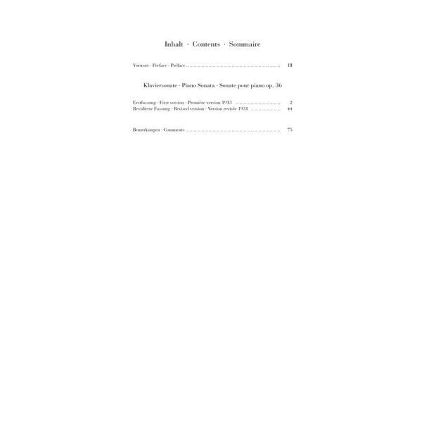Henle Verlag Rachmaninow Klaviersonate Nr.2