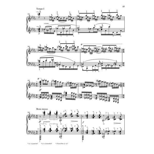 Henle Verlag Rachmaninow Klaviersonate Nr.2