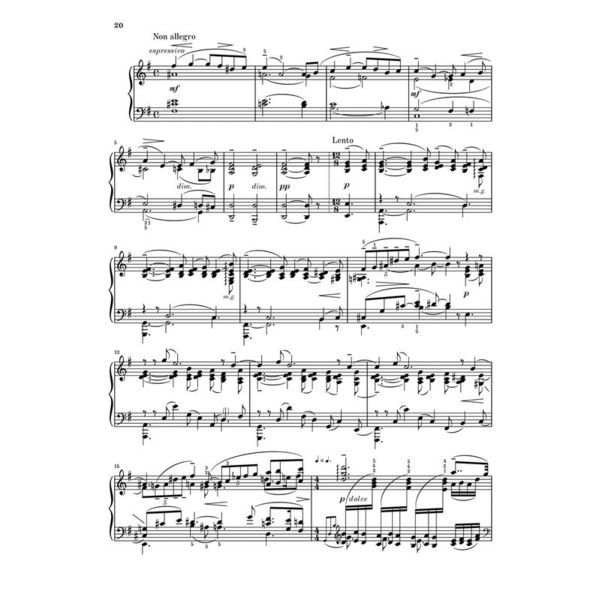 Henle Verlag Rachmaninow Klaviersonate Nr.2