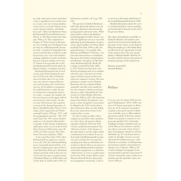 Henle Verlag Rachmaninow Klaviersonate Nr.2