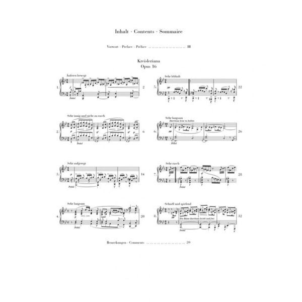 Henle Verlag Schumann Kreisleriana op. 16