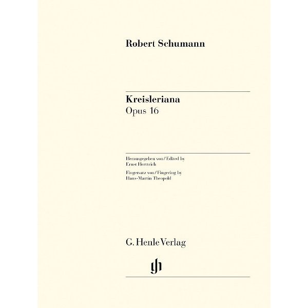 Henle Verlag Schumann Kreisleriana op. 16
