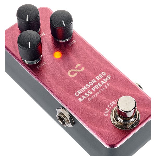 One Control Crimson Red Bass Preamp