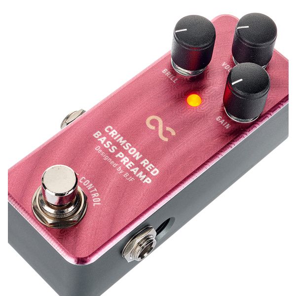 One Control Crimson Red Bass Preamp