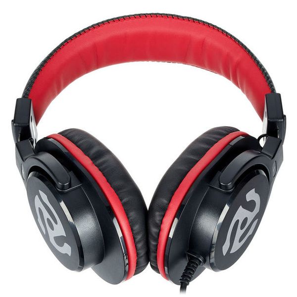 Numark HF175 - Auriculares DJ con diseño de espalda cerrada sobre la oreja,  controladores de 1.575 in, cómodas almohadillas para mezclar y monitorear