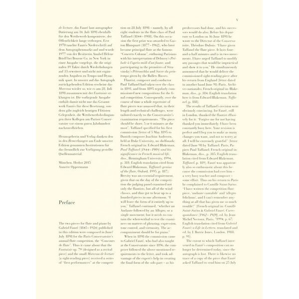Henle Verlag Fauré Fantaisie op. 79