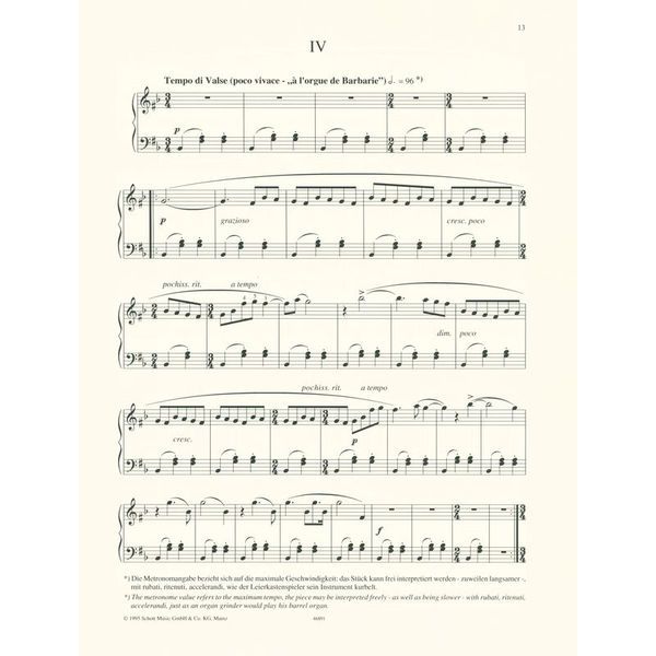 Schott Ligeti Musica ricercata