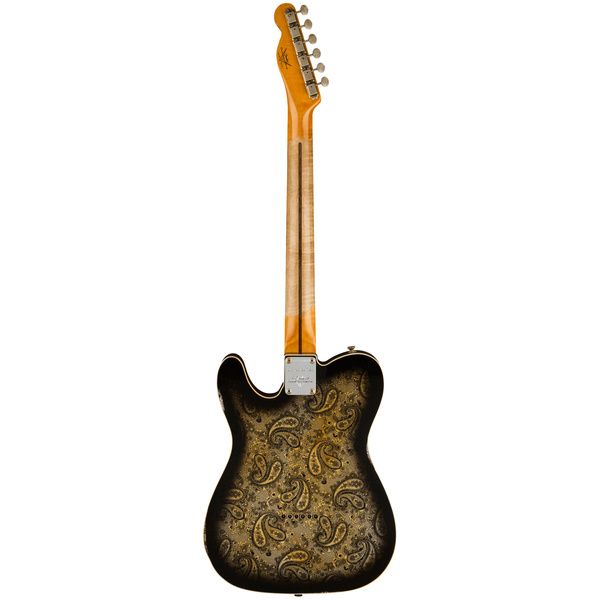 Fender Tele Dual P90 Black Paisley