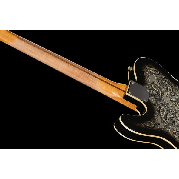 Fender Tele Dual P90 Black Paisley