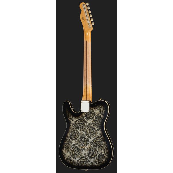 Fender Tele Dual P90 Black Paisley