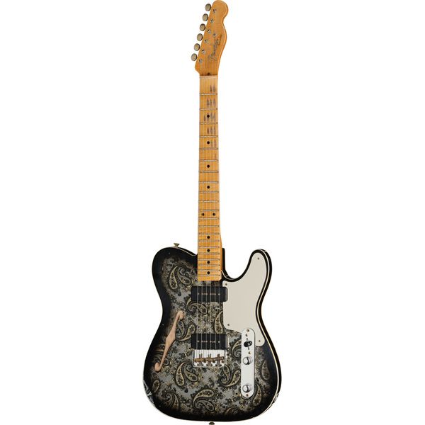 Fender Tele Dual P90 Black Paisley