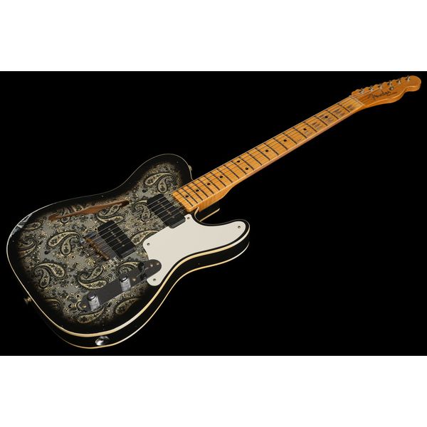 Fender Tele Dual P90 Black Paisley