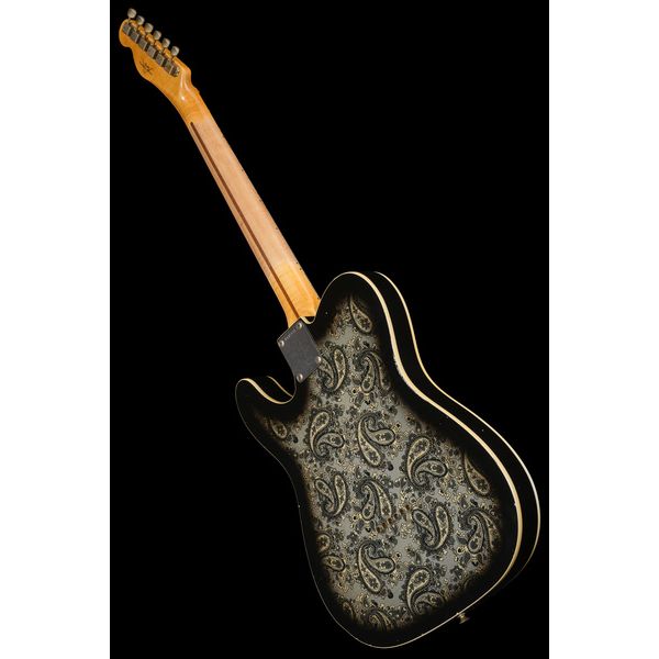 Fender Tele Dual P90 Black Paisley