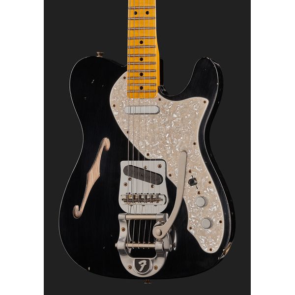 Fender 68 Tele Thinline ABLK Relic