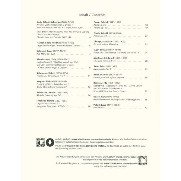 Schott Classical Highlights Clarinet
