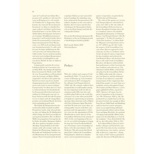 Henle Verlag David Concertino Es-Dur