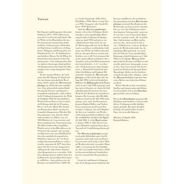 Henle Verlag Guilmant Morceau Symphonique