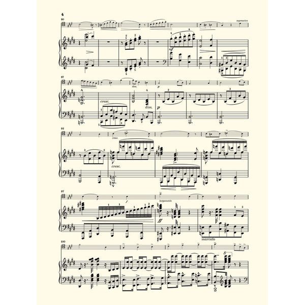 Henle Verlag Saint-Saëns Cavatine Trombone