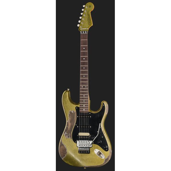 Fender 63 Strat HSS FR CS Relic MBGF