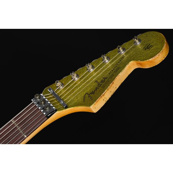 Fender 63 Strat HSS FR CS Relic MBGF