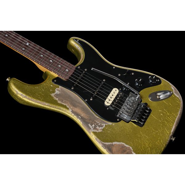 Fender 63 Strat HSS FR CS Relic MBGF