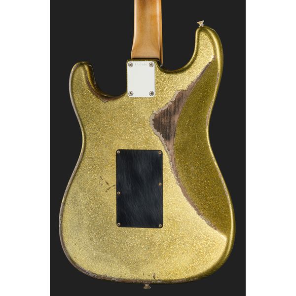 Fender 63 Strat HSS FR CS Relic MBGF