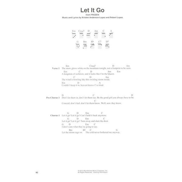 Hal Leonard Disney Ukulele Fingerstyle