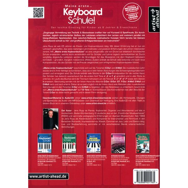 Artist Ahead Musikverlag Meine erste Keyboardschule