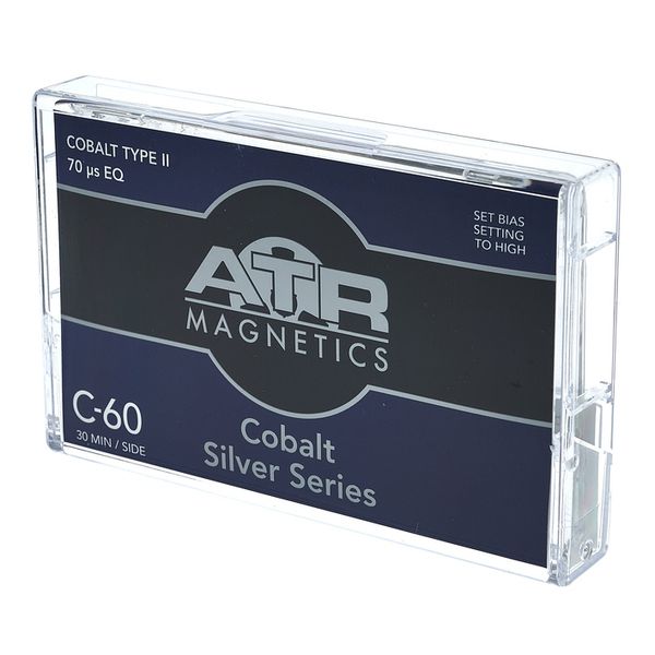 ATR Magnetics Cobalt Silver Type II Cassette – Thomann Norway
