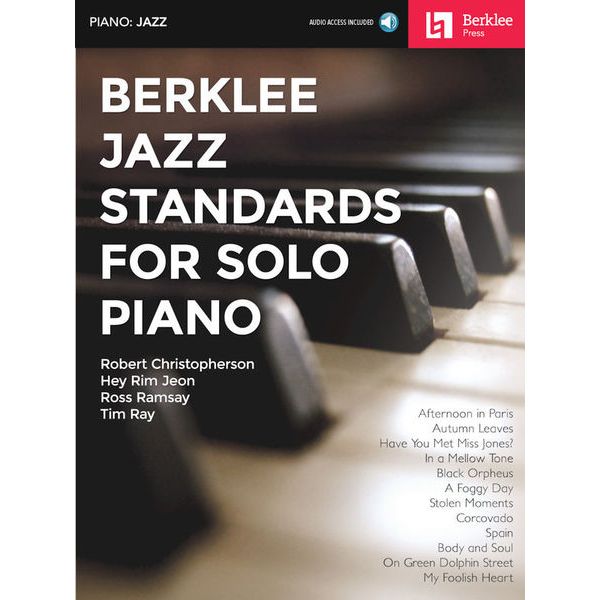 Berklee Press Jazz Standards for Solo Piano