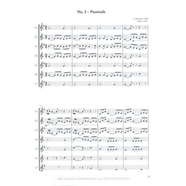 ocarinamusic Alfredo Barattoni 24 Pieces
