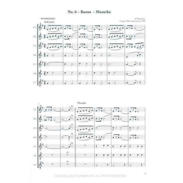 ocarinamusic Alfredo Barattoni 24 Pieces